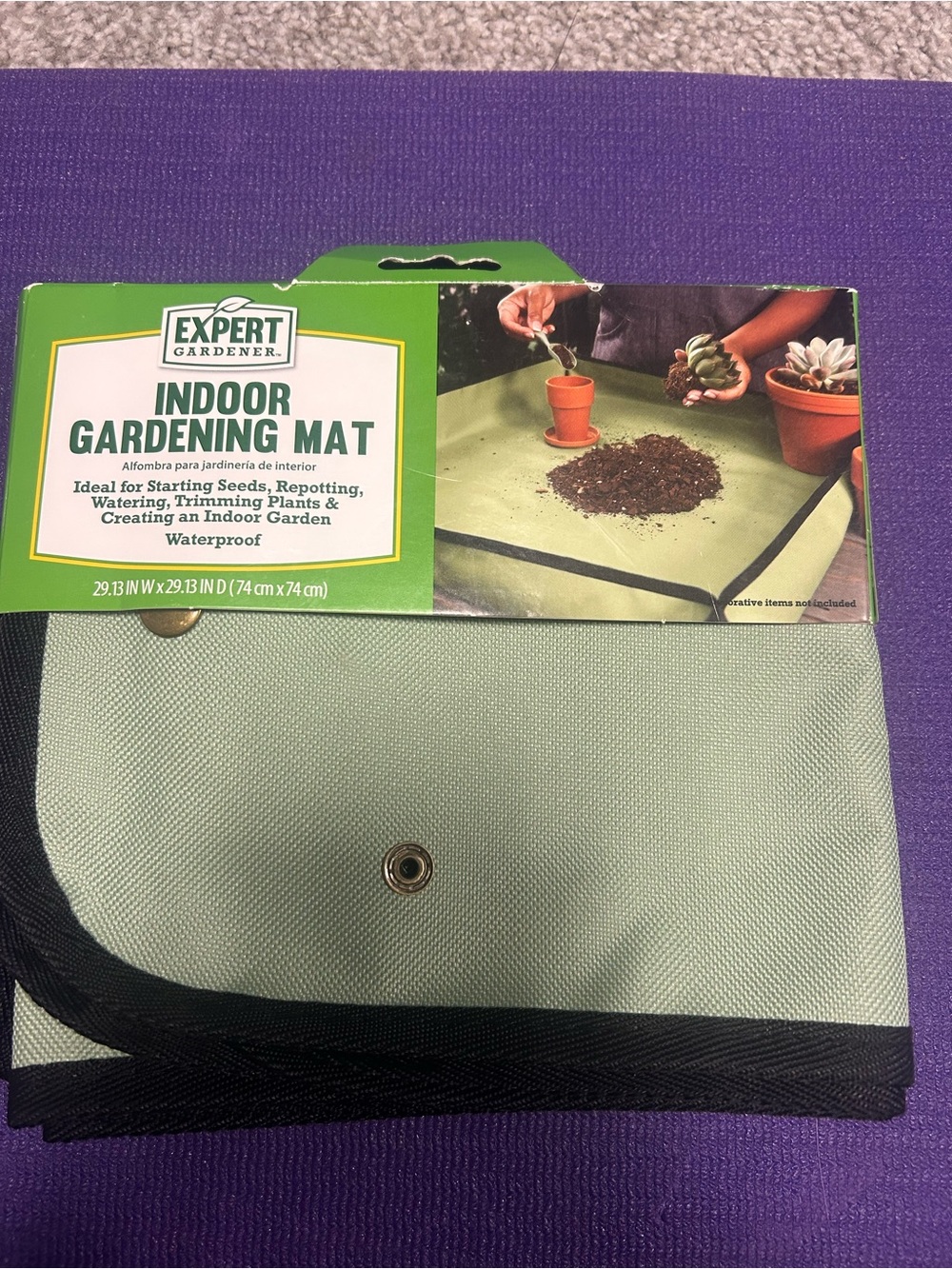 Indoor gardening mat waterproof